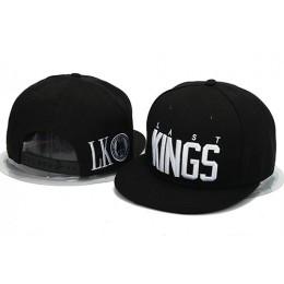 Last Kings Black Snapback Hat YS 0606 Snapback