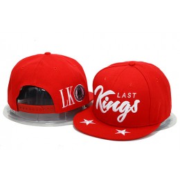 Last Kings Red Snapback Hat YS 0606 Snapback