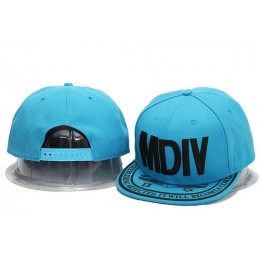MDIV Blue Snapback Hat YS 0701 Snapback