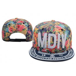 MDIV Flower Snapback Hat XDF 0701 Snapback