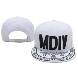MDIV Snapback White Hat XDF 0701 Snapback