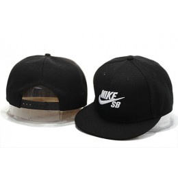 Nike SB Black Snapback Hat YS 0721 Snapback