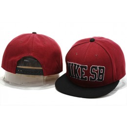 Nike SB Red Snapback Hat YS 0721 Snapback