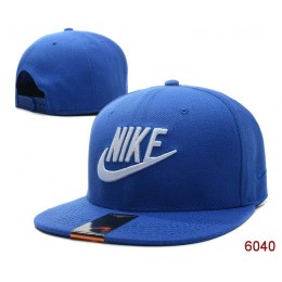 Nike Blue Snapback Hat SG Snapback