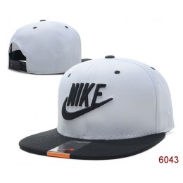 Nike White Snapback Hat SG 1 Snapback