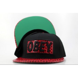 Obey Black Snapback Hat QH 1 0721 Snapback