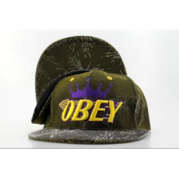Obey Snapback Hat QH 3 0721 Snapback