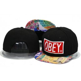 Obey Black Snapbacks Hat YS 0606 Snapback