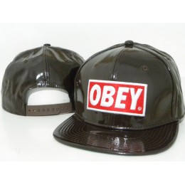 OBEY Snapback leather Hat DD11 Snapback