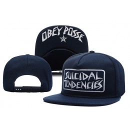 Obey Posse Blue Snapback Hat XDF 0617 Snapback