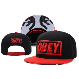 Obey Black Snapbacks Hat XDF Snapback