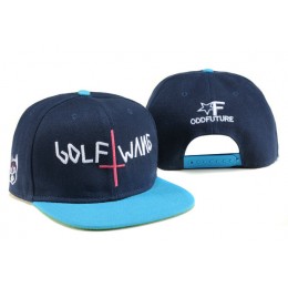 Odd Future Golf Wang Blue Snapbacks Hat TY Snapback