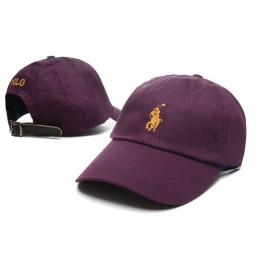 POLO Purple Snapback Hat LX 0528 Snapback