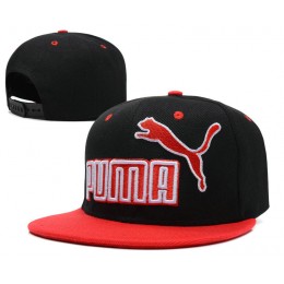 PUMA Black Snapback Hat SD Snapback