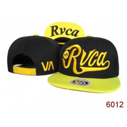 Rvca Black Snapback Hat SG 3 Snapback