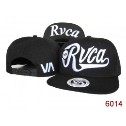 Rvca Black Snapback Hat SG 4 Snapback