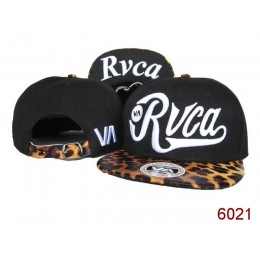 Rvca Black Snapback Hat SG 6 Snapback