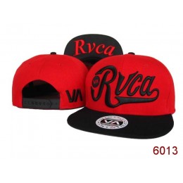 Rvca Red Snapback Hat SG 1 Snapback