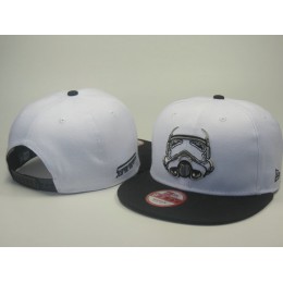 Star Wars White Snapback Hat LS 0613 Snapback