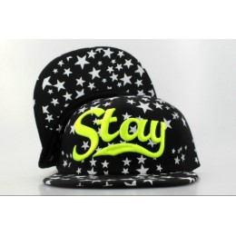 Stay Black Snapback Hat QH 0701 Snapback