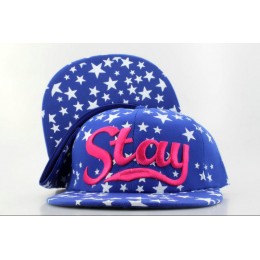 Stay Blue Snapback Hat QH 0701 Snapback