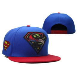 Super Man Snapback Hat 03 Snapback