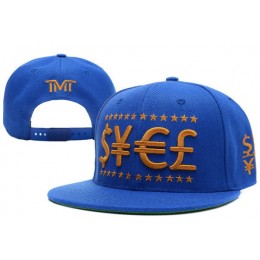 TMT Blue Snapback Hat XDF Snapback