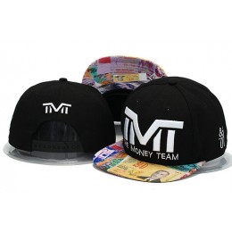 TMT Black Snapback Hat YS 1 0606 Snapback