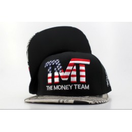 TMTThe Money Team Black Snapback Hat QH 1 0701 Snapback