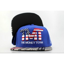 TMTThe Money Team Blue Snapback Hat QH 1 0701 Snapback