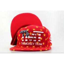 TMTThe Money Team Red Snapback Hat QH 0701 Snapback