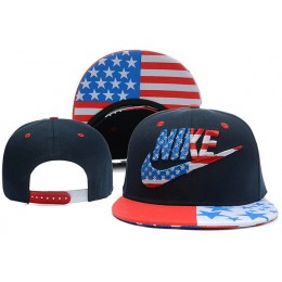 Nike USA Flag Navy Snapback Hat XDF 0528 Snapback