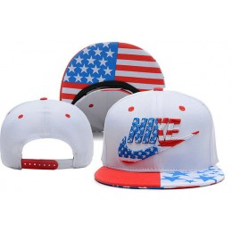 Nike USA Flag White Snapback Hat XDF 0528 Snapback