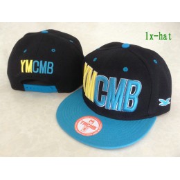 YMCMB Black Snapback Hat GF 1 Snapback