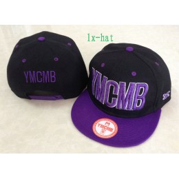 YMCMB Black Snapback Hat GF 2 Snapback