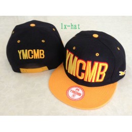 YMCMB Black Snapback Hat GF 3 Snapback