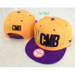 YMCMB Orange Snapback Hat GF Snapback