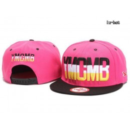YMCMB Pink Snapback Hat GF 3 Snapback