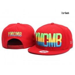 YMCMB Red Snapback Hat GF 2 Snapback