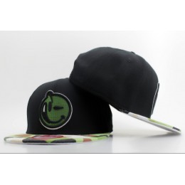 YUMS Black Snapback Hat ZY 0512 Snapback