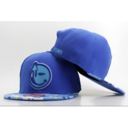 YUMS Blue Snapback Hat ZY 0512 Snapback