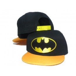 Kids Batman Black Snapback Hat DD 1 Snapback