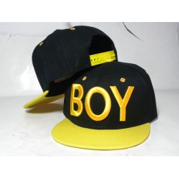 Kids Boy Black Snapback Hat DD Snapback