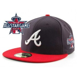 Atlanta Braves 2010 MLB All Star Fitted Hat Sf02 Snapback