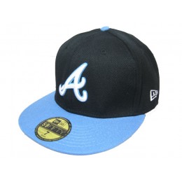 Atlanta Braves MLB Fitted Hat LX09 Snapback
