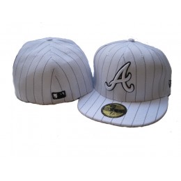 Atlanta Braves MLB Fitted Hat LX35 Snapback