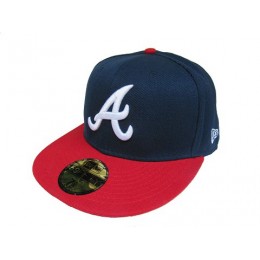 Atlanta Braves MLB Fitted Hat LX37 Snapback