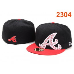 Atlanta Braves MLB Fitted Hat PT23 Snapback