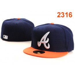 Atlanta Braves MLB Fitted Hat PT35 Snapback