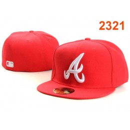 Atlanta Braves MLB Fitted Hat PT39 Snapback